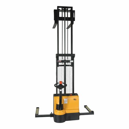 Vestil Adjustable Double Mast Stacker, Load Cap. 2200 lb. S-125-AA-DM